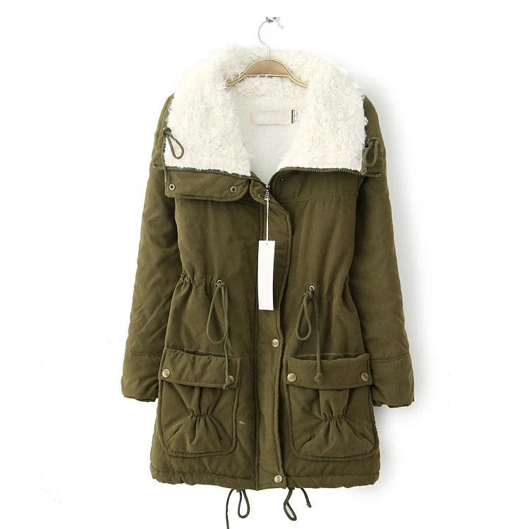 Parka Peluciada Feminina