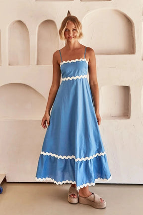 Vestido Midi Lila-Vittore Modas