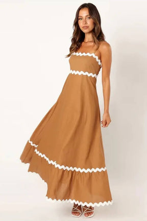 Vestido Midi Lila-Vittore Modas