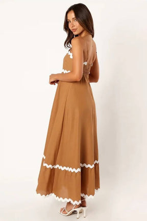 Vestido Midi Lila-Vittore Modas