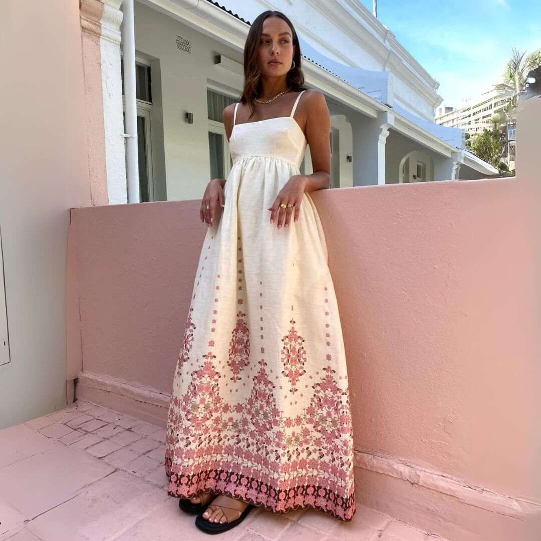 Vestido Longo em Linho Antonella